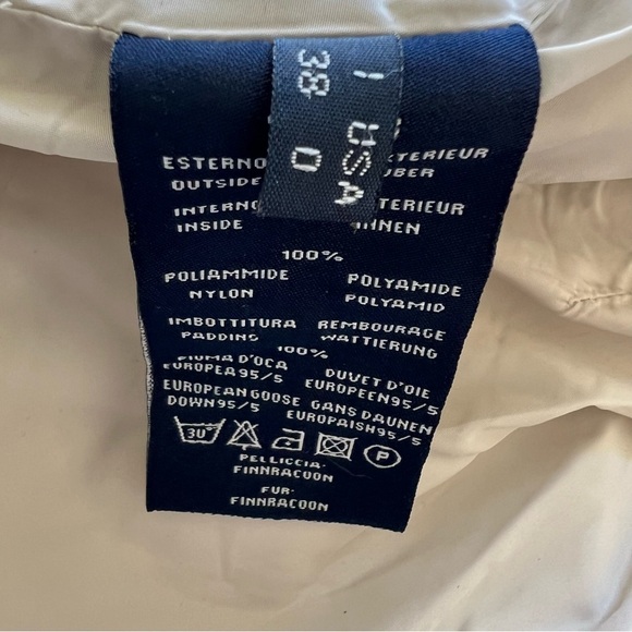 Add Hooded Double Breasted Quilted goose down Puffer Jacket nbnn - Picture 12 of 14